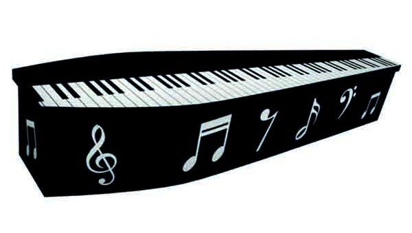Piano Contemporary Coffin