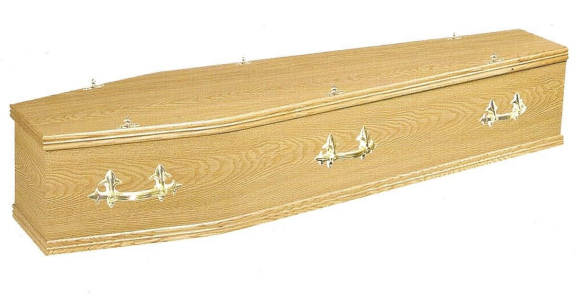 ROOKWOOD OAK COFFIN
