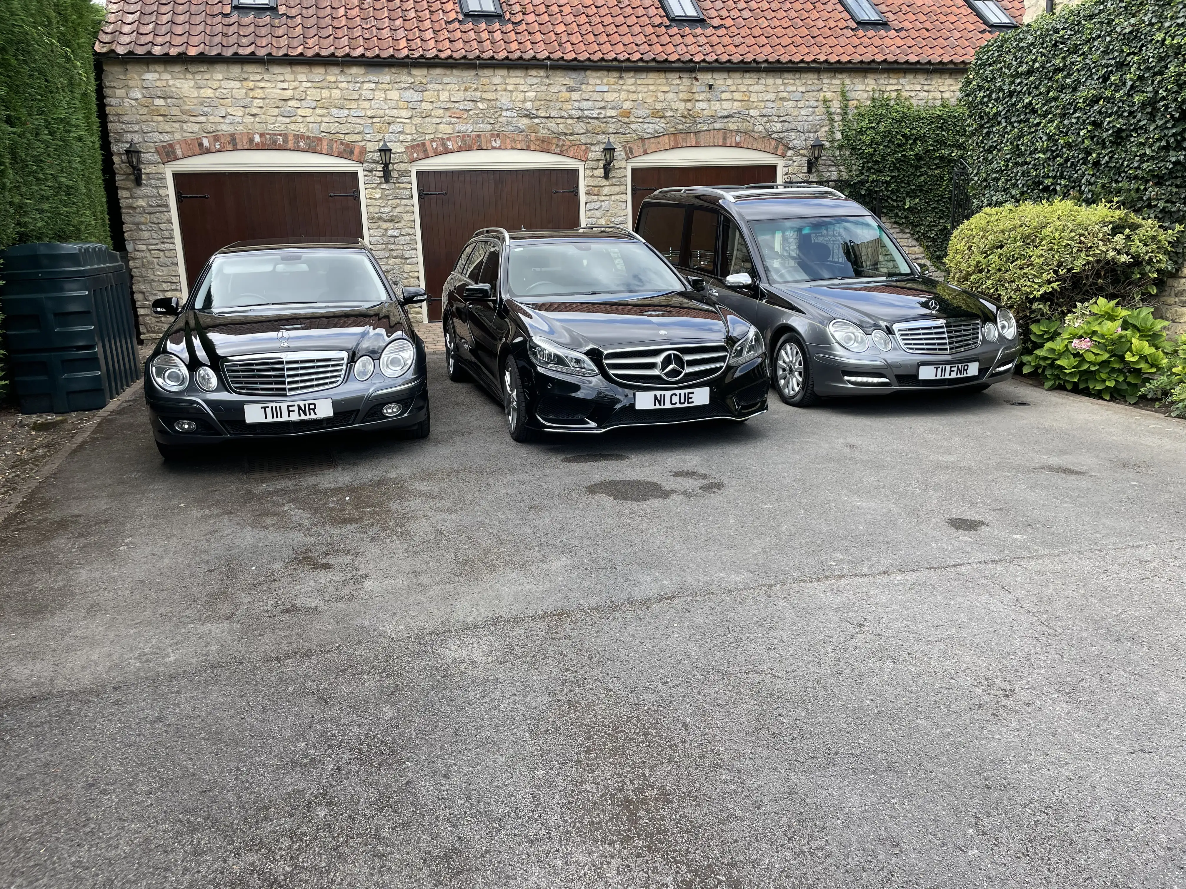 Mercedes hearse
