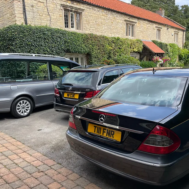 Mercedes hearse