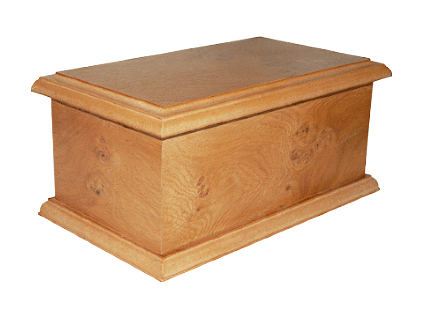 KNOTTY OAK Ash Casket