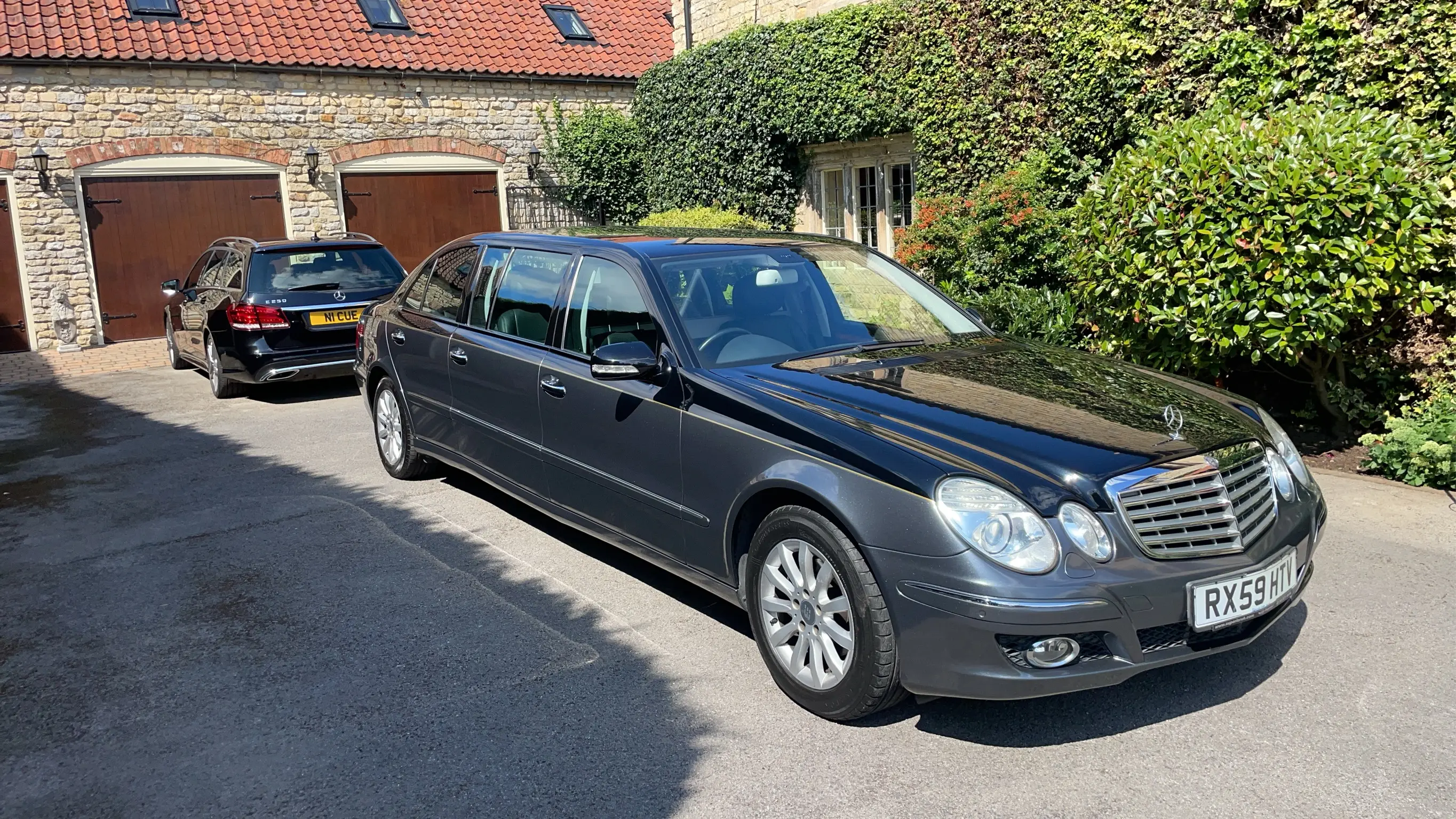 Mercedes hearse